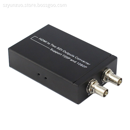 HDMI to 2 SDI output converter
